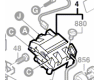 Interrupteur pour meuleuse angulaire BOSCH PWS 6-115