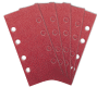 Assortiment 25 feuilles auto-agrippantes 93 x 185 mm