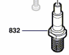 Broche rectifieuse r�f. 1 603 523 110 BOSCH