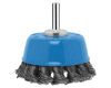 Brosse boisseau � fils torsad�s pour perceuse