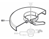 Capot de protection �230mm r�f. 1 605 510 345