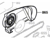 capot r�f. 1 607 000 A63 BOSCH