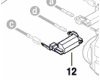 Condensateur antiparasitaire r�f. 1 617 328 032 Bosch