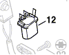 Condensateur pour BOSCH PBH 240 RE
