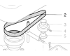 Courroie r�f. 28128-02 Proxxon