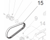 Courroie r�f. 27070-15 Proxxon