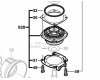 Flasque de palier r�f. 1 605 805 079 BOSCH