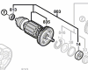 Induit BOSCH r�f. 1 604 011 252