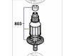 Induit BOSCH r�f. 1 609 203 R63