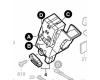 interrupteur pour BOSCH PSB 650 RE