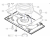 Plaque vibrante pour ponceuse GSS 230 AE