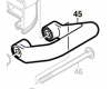 Poign�e r�f. 2 602 025 068 BOSCH