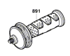 Poign�e suppl�mentaire anti-vibration pour BOSCH GWS 15-125 CIEH