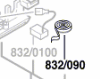 Ressort spirale r�f. 1 604 652 013 BOSCH