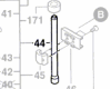 Tringle de course r�f. 2 600 780 012 BOSCH
