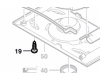 Vis � t�te bomb�e Torx / M 4x16 pour outils BOSCH