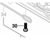 Vis Torx t�te bomb�e r�f. 2 603 490 021 BOSCH