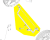 axe de roues arrières réf. 5131042804 Ryobi