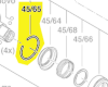 bague ressort douille porte-outil réf. 1 604 601 032 Bosch