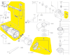 boitier moteur réf. 2 610 Z07 834 Skil