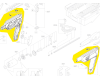 Boitier moteur MS20 réf. 2 610 Z03 721 Dremel