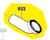 Brosse ronde pour PAS 18 LI / GAS 18 V-LI