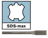 Burin denté SDS max