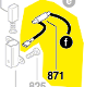 Câble filtre réf. 1 619 PA2 460 Bosch