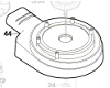 Capot d'aspiration réf. 2 600 282 015 BOSCH