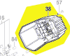 Capot de protection moteur réf. 2 605 105 184 Bosch