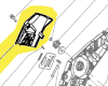 carter droit élagueuse réf. 5131028957 RYOBI