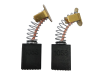 Balais De Charbon (Paire) 6,5x13,5x17 Mm Réf. RC-603 - Compatible Scie Circulaire Sur Table Bosch PTS10, Einhell RT-TS 1725, Etc.