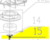 Circlip réf. 5131030640 Ryobi