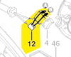 Condensateur antiparasitaire réf. 2 609 004 538 Bosch