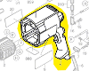 Carter moteur GSB 18-2 RE, GSB 20-2 RE ...