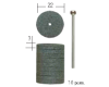 10 x mini-disques abrasifs carbure de silicium Proxxon