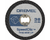 Disque à tronçonner le plastique Dremel SC476 - Ø 38,0 mm