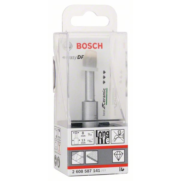 foret diamanté easyDRY BOSCH carrelage dur grès_cérame