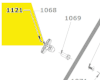 goupille manette guidon réf. 5131040245 Ryobi