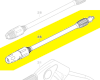 lance + buse jet éventail réf. F 016 F03 391 Bosch