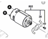 Moteur courant continu 10,8 V réf. 2 609 199 177 BOSCH