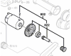 Moteur pour BOSCH GHO 14,4 V