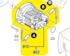 Moteur réf. 1 607 000 A38 BOSCH