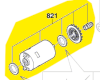 Moteur réf. 2 610 Z03 711 Dremel Moteur réf. 2 610 Z03 711 Dremel
