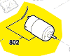 Moteur 18V pour aspirateur PAS 18 LI