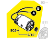 Moteur pour BOSCH GST 24 V