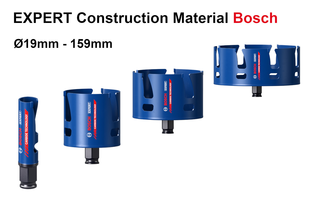 Sciecloche Bosch EXPERT Construction Material bois maçonnerie fibre verre