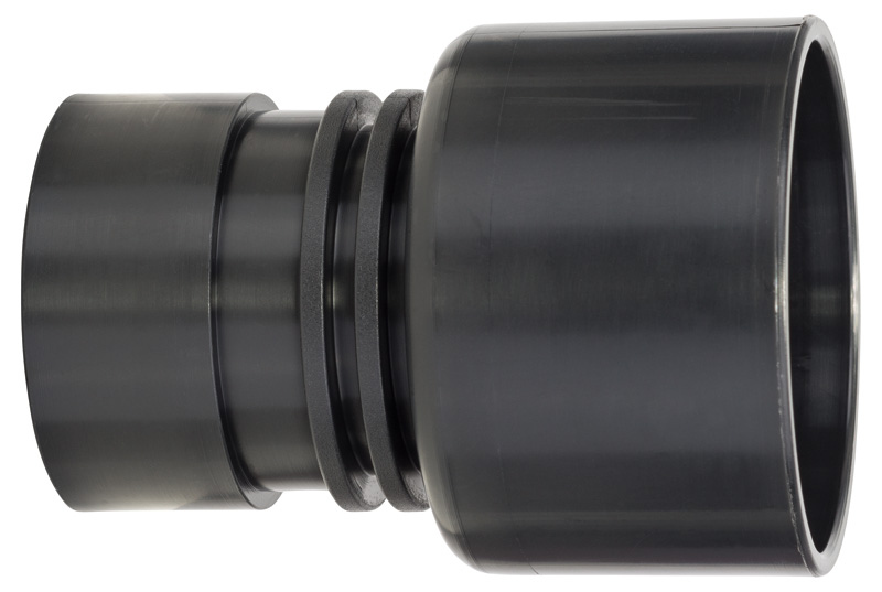 Lot De 6 Adaptateurs Universels Pour Tuyau D'aspirateur - Noir