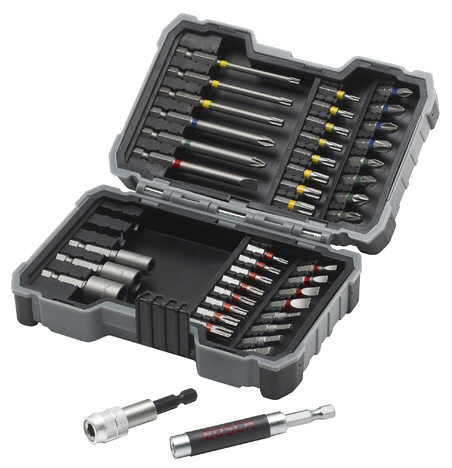 Assortiment embout vissage qualité pro Torx Pozidrive Bosch 2607017164