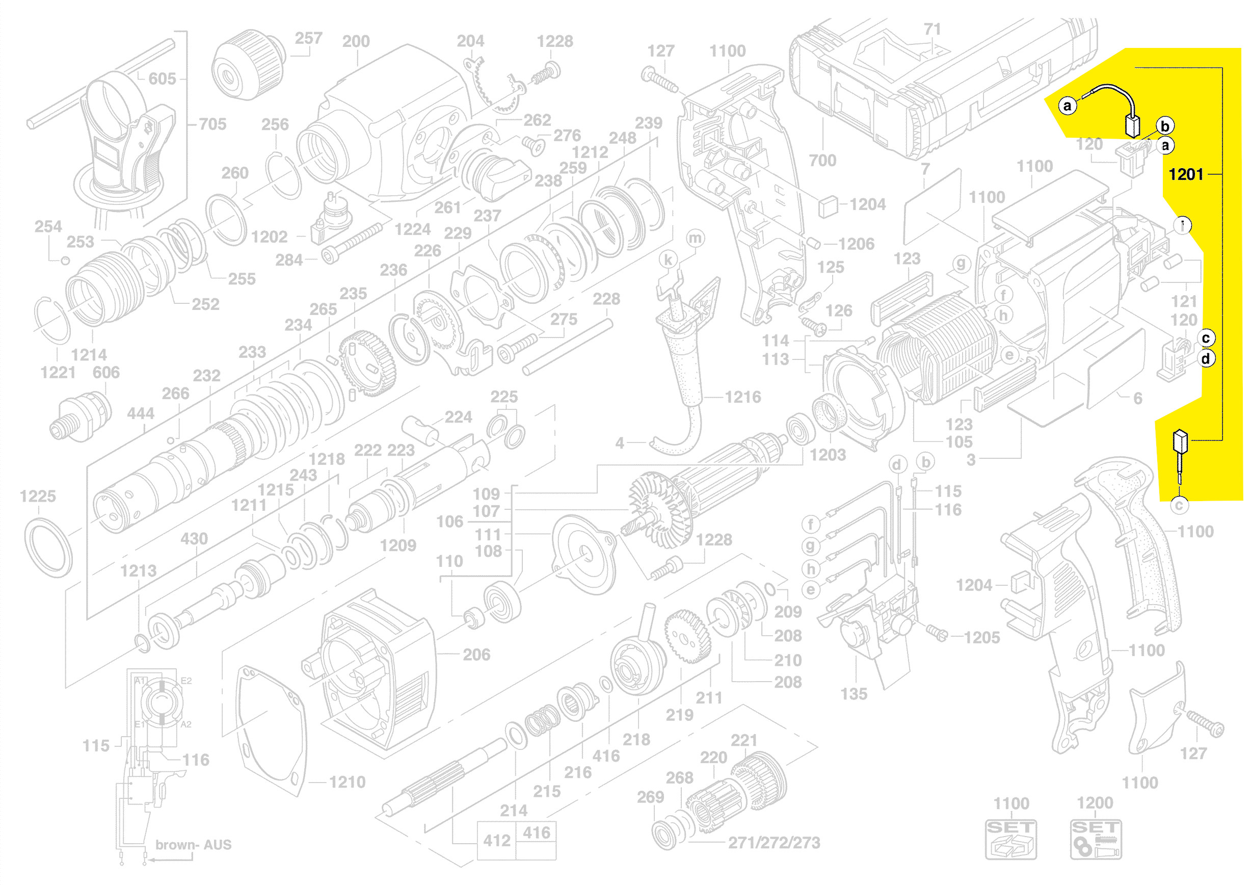 Balais De Charbon Pour AEG Meuleuse 341736 - 5x8x15mm